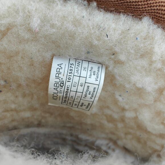 Koolaburra by UGG Women’s 7.5 Chestnut Bailey Bow Boots Suede Shearling - Picture 6 of 7